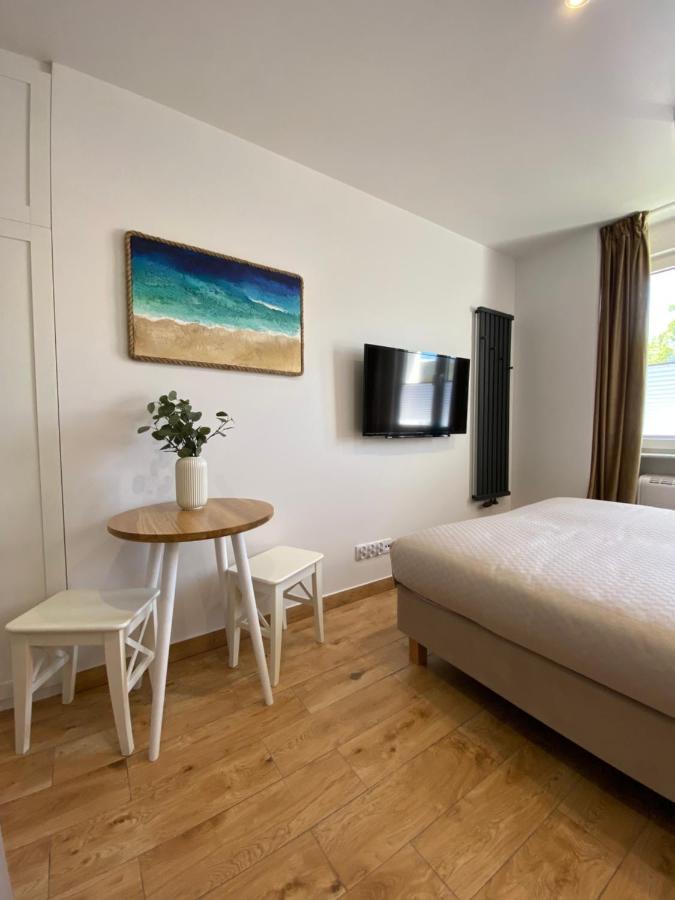 La Playa Apartments Hel Bagian luar foto